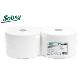 Industriepapierrolle SOPSY recycled paper 2 ply white product photo