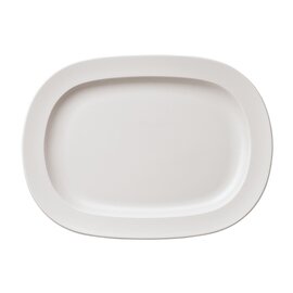 plate OMNIA porcelain white oval  Ø 300 mm product photo