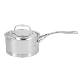 sauepan 1.5 ltr stainless steel with lid | suitable for induction Ø 160 mm product photo
