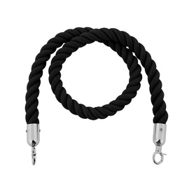 cord VB 964130 hemp cord | webbing colour black | colour of fittings chromed barrier length 1.5 m product photo