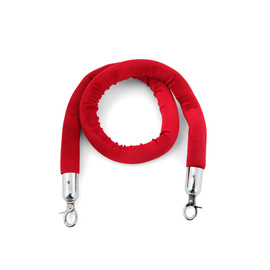 cord VB 944135 velvet | webbing colour red | colour of fittings chromed barrier length 1.5 m product photo