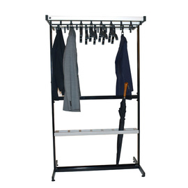 coat rack Pro-line two-sided with umbrella holder product photo
