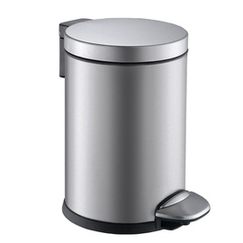 pedal bin Luna Step 3 ltr stainless steel matt round Ø 167 mm H 260 mm incl. inner bin product photo