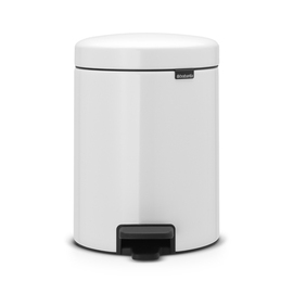 pedal bin NewIcon 5 ltr white product photo