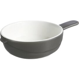 mini saucepan WAVE STONE 4 ltr stoneware grey  Ø 118 mm 170 mm  H 40 mm  | long handle product photo