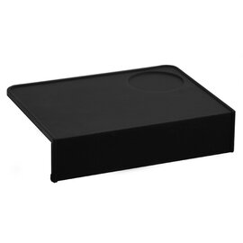 pressing mat Corner Tamping Mat L plastic silicone black 200 mm 150 mm  H 45 mm product photo