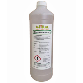 citric acid | 1 litre bottle suitable for portioning rinses product photo