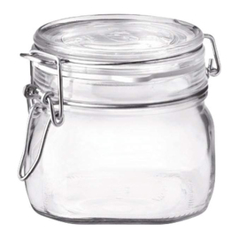 preserving jar 500 ml Grande with clip lock|rubber ring Ø 106 mm H 100 mm product photo