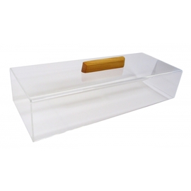 cover  L 480 mm  x 190 mm  H 100 mm with wooden handle product photo
