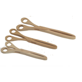 grill tongs beech wood L 200 mm product photo