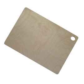 tarte flambée tray wood grip hole L 400 mm W 300 mm product photo