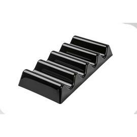 snack wave plastic black 390 mm x 190 mm H 60 mm product photo