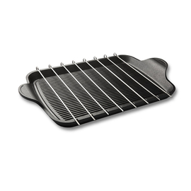 grill plate aluminium recesses for 8 skewers 470 mm x 260 mm product photo