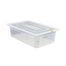 GN container GN 1/1 polypropylene with IML-HACCP label H 150 mm product photo
