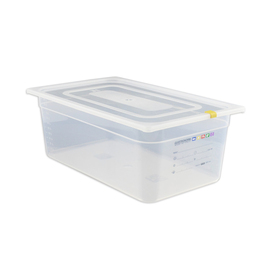 GN container GN 1/1 polypropylene with IML-HACCP label H 200 mm product photo