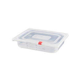 GN container GN 1/2 polypropylene with IML-HACCP label H 65 mm product photo