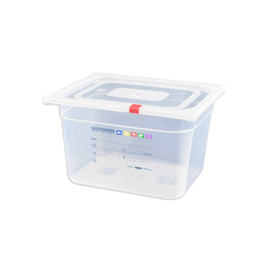 GN container GN 1/2 polypropylene with IML-HACCP label H 200 mm product photo