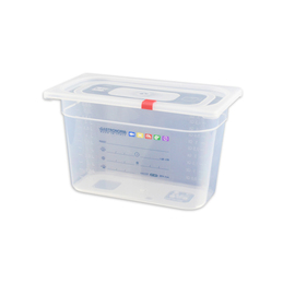 GN container GN 1/3 polypropylene with IML-HACCP label H 200 mm product photo