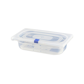 GN container GN 1/4 polypropylene with IML-HACCP label H 65 mm product photo