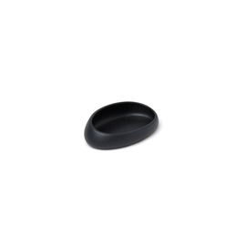 bowl PLAISIR porcelain black | 124 mm x 80 mm product photo