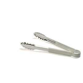 buffet tongs stainless steel white L 250 mm product photo