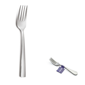dessert fork MADRID stainless steel | 3 pieces product photo