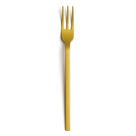 dining fork | stainless steel | golden coloured  | 154 mm product photo