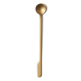 appetiser spoon | stainless steel | copper coloured  | 135 mm product photo