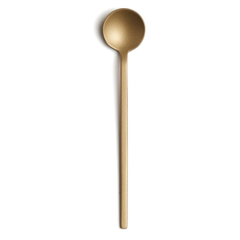 lunch spoon | stainless steel | copper coloured  | 125 mm product photo