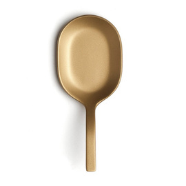 tasting spoon | fingerfood spoon oval | stainless steel | copper coloured  | 101 mm product photo