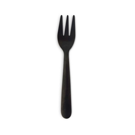 Finger food fork | stainless steel | black | PVD-coated  | 110 mm product photo