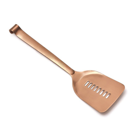 serving spoon copper coloured L 280 mm product photo