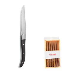 steak knife ACR | stainless steel | 6-part  | 225 mm product photo
