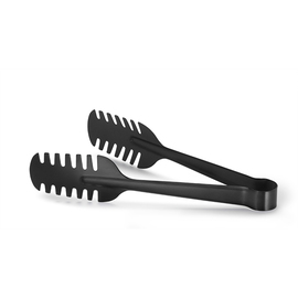 spaghetti tongs stainless steel black L 240 mm product photo