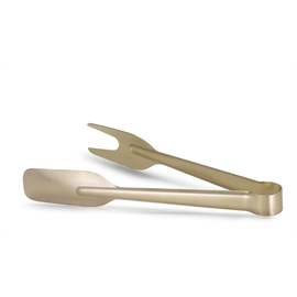 serving tongs stainless steel champagne coloured L 240 mm product photo