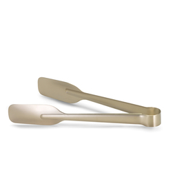 pastry tongs stainless steel champagne coloured L 240 mm product photo