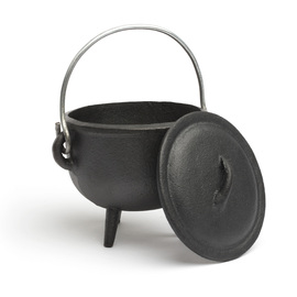 mini serving pot TRADICIÓN 0.35 l cast iron with lid round Ø 110 mm H 95 mm product photo