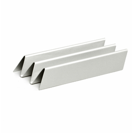 tacos holder LES ESSENCES aluminium silver coloured 240 mm x 120 mm H 40 mm product photo