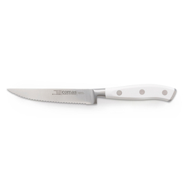 steak knife MARBLE handle colour white L 22 cm product photo