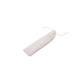 cutlery bag cotton beige | 255 mm x 65 mm product photo
