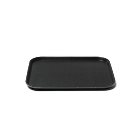 serving tray fibre glass black | 560 mm x 400 mm product photo