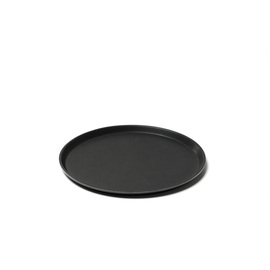 serving tray fibre glass black Ø 360 mm product photo