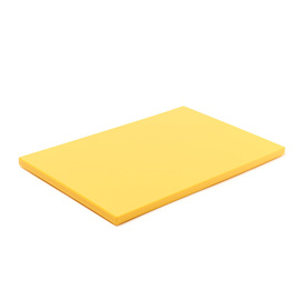cutting board yellow HDPE 500 300 mm x 200 mm product photo