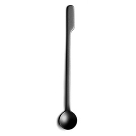 appetiser spoon | stainless steel | black  | 135 mm product photo