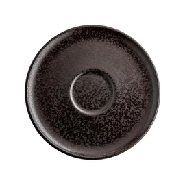 combi saucer NIVO MOKKA | stoneware Ø 155 mm product photo