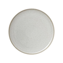 dining plate NIVO MOON stoneware Ø 290 mm white product photo