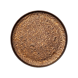 dining plate NIVO METALLIC stoneware Ø 290 mm brown | gold product photo