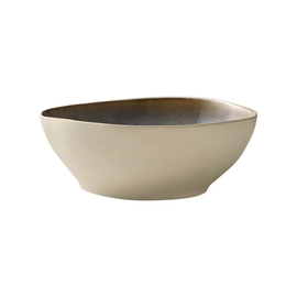 bowl SALEMA stoneware beige | white 0.6 ltr product photo
