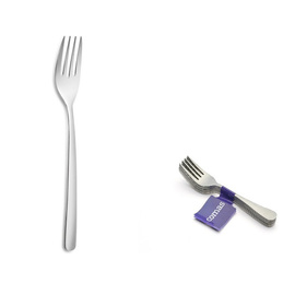 cake fork CUBA stainless steel | 6 pieces product photo