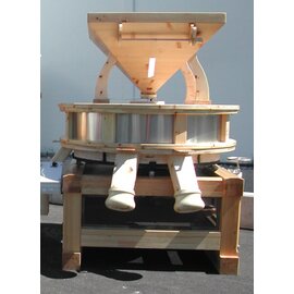 East Tyrolean flour mill GM 120 400 volts wood • grinder made of Naxos product photo